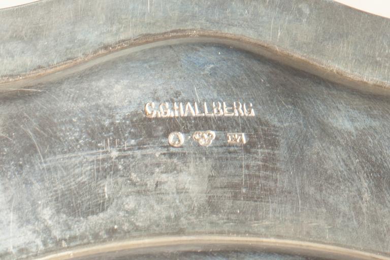 FAT, 3 st, silver. Total vikt ca 940 g.