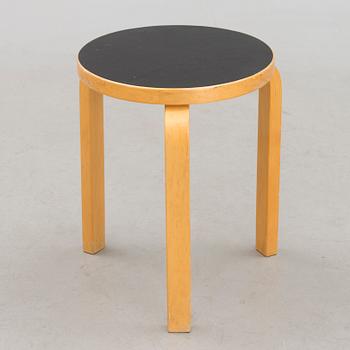 A mid 20th century '60' stool for Artek Finland.