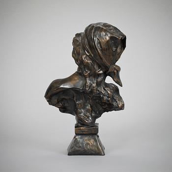 EMMANUEL VILLANIS, efter, skulptur, brons, sign.