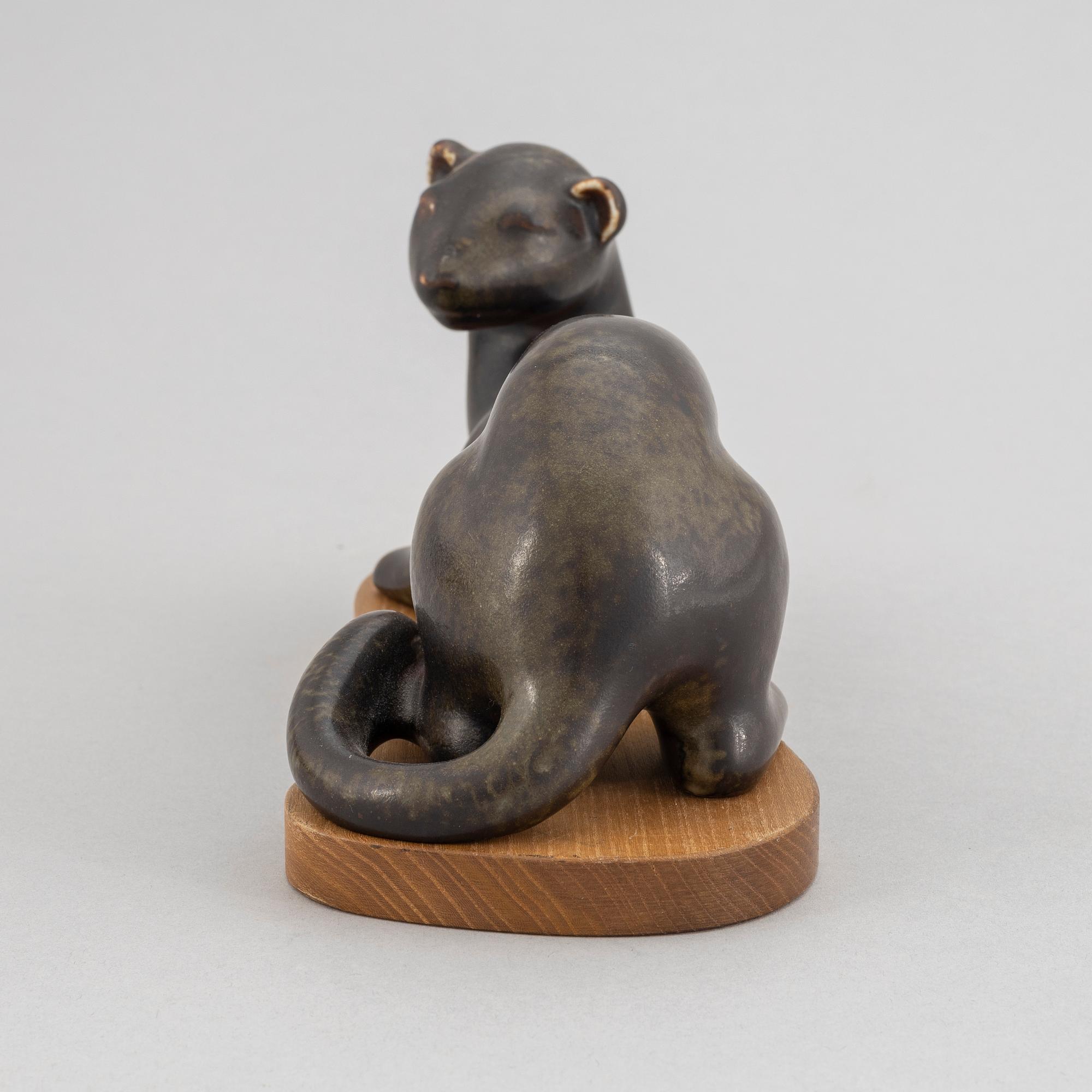 Gunnar Nylund, figurin, stengods, Rörstrand.