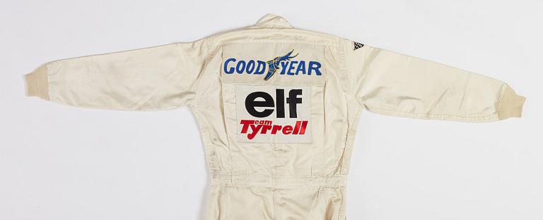 Ronnie Peterson's racing suit from 1977.