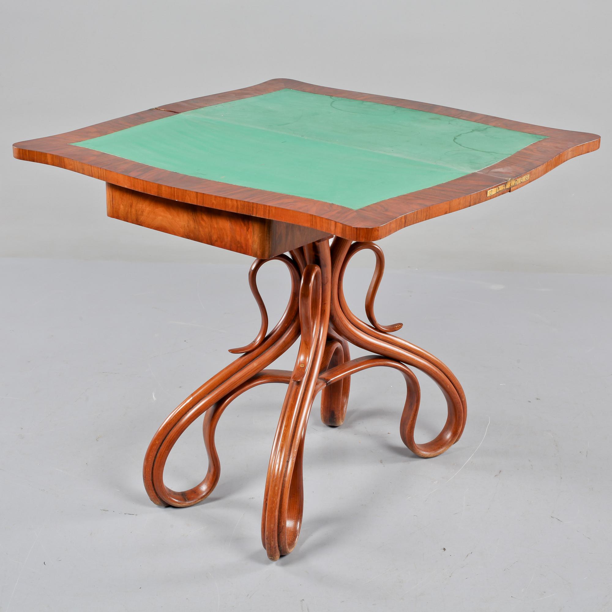 SPELBORD, nyrokoko, 1800-talets slut.