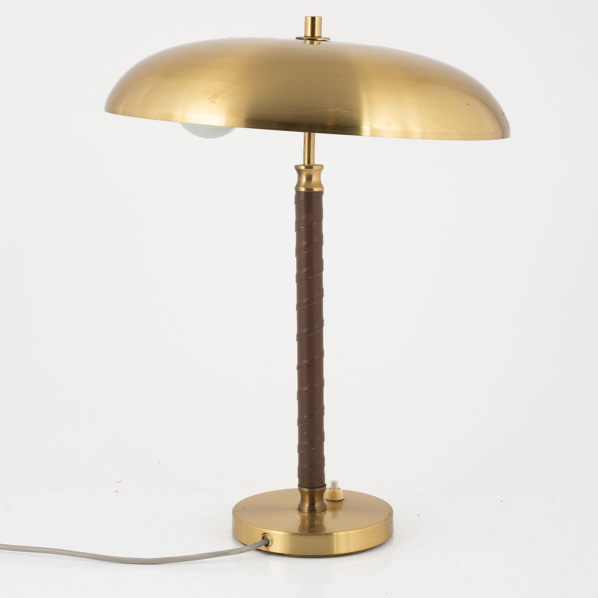 Bordslampa, modell 8456, Boréns, 1900-talets mitt.