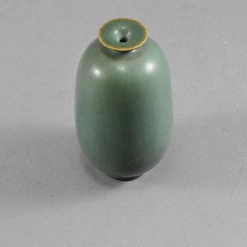 MINIATYRVAS, stengods, Berndt Friberg, Gustavsbergs studio, 1900-talets tredje kvartal.