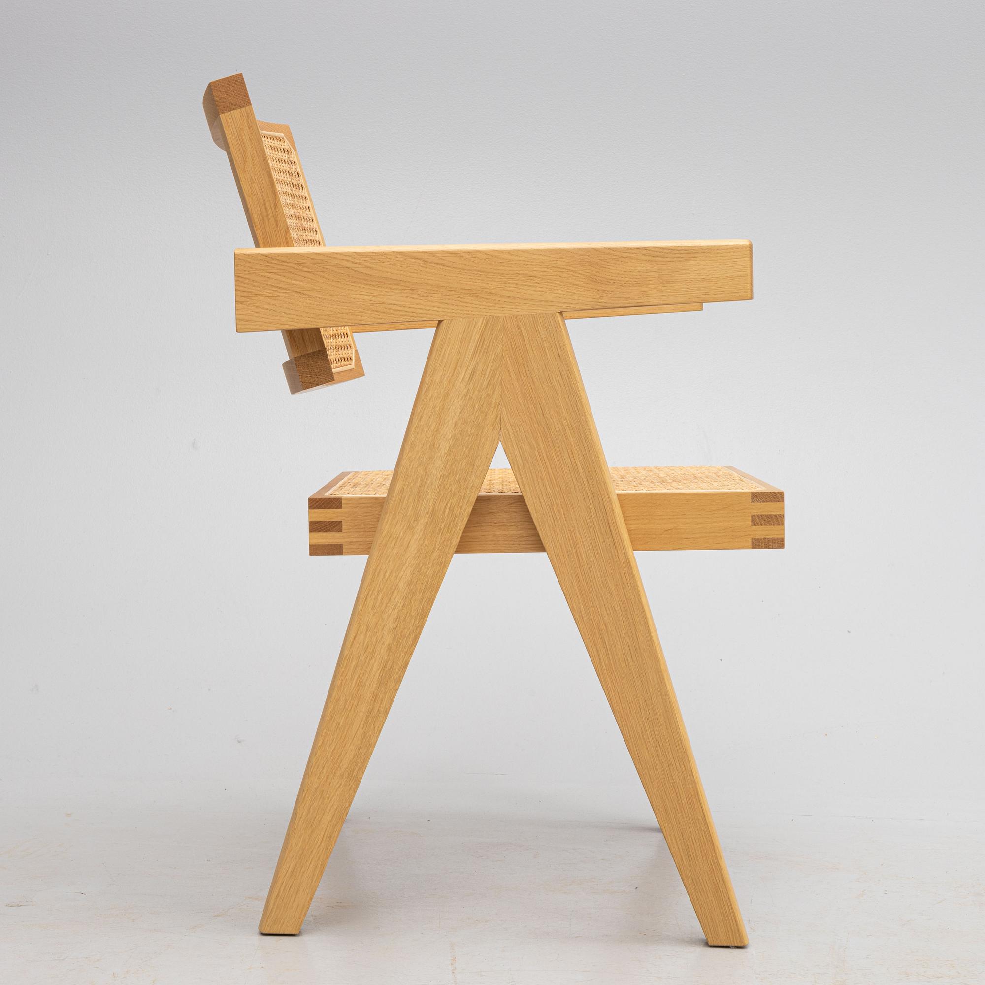 Pierre Jeanneret, armchair, "Capitol Complex Office", Cassina.