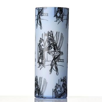 Per B. Sundberg, vas, "Wallpaper", glas, lim. ed. 50, Orrefors Studio, 2003.