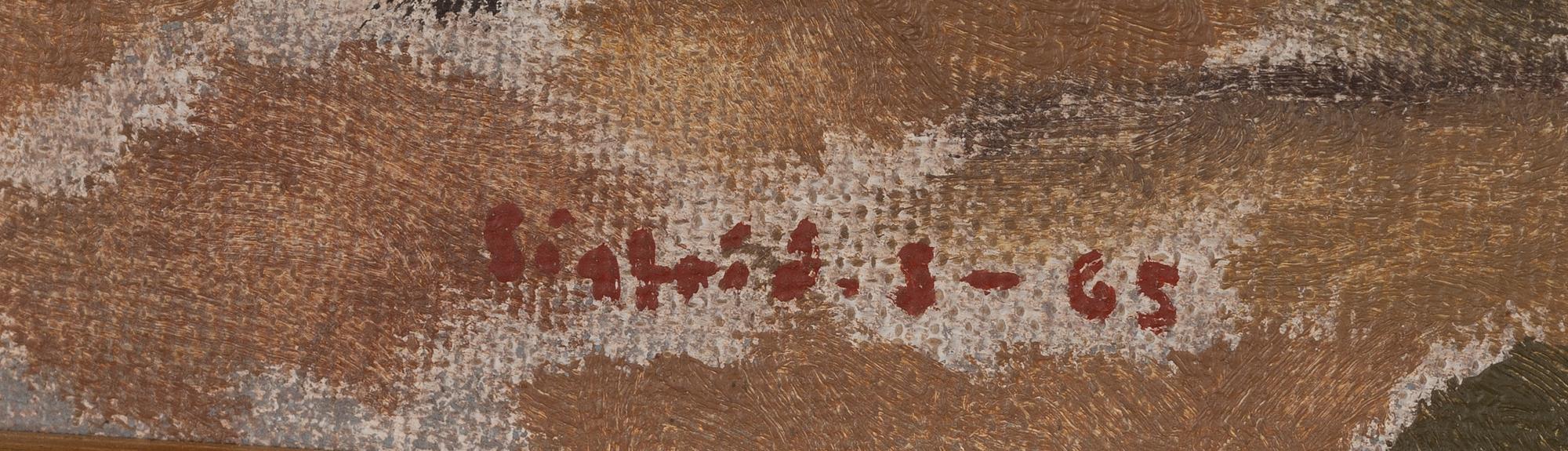 Sigfrid Södergren, Landscape.