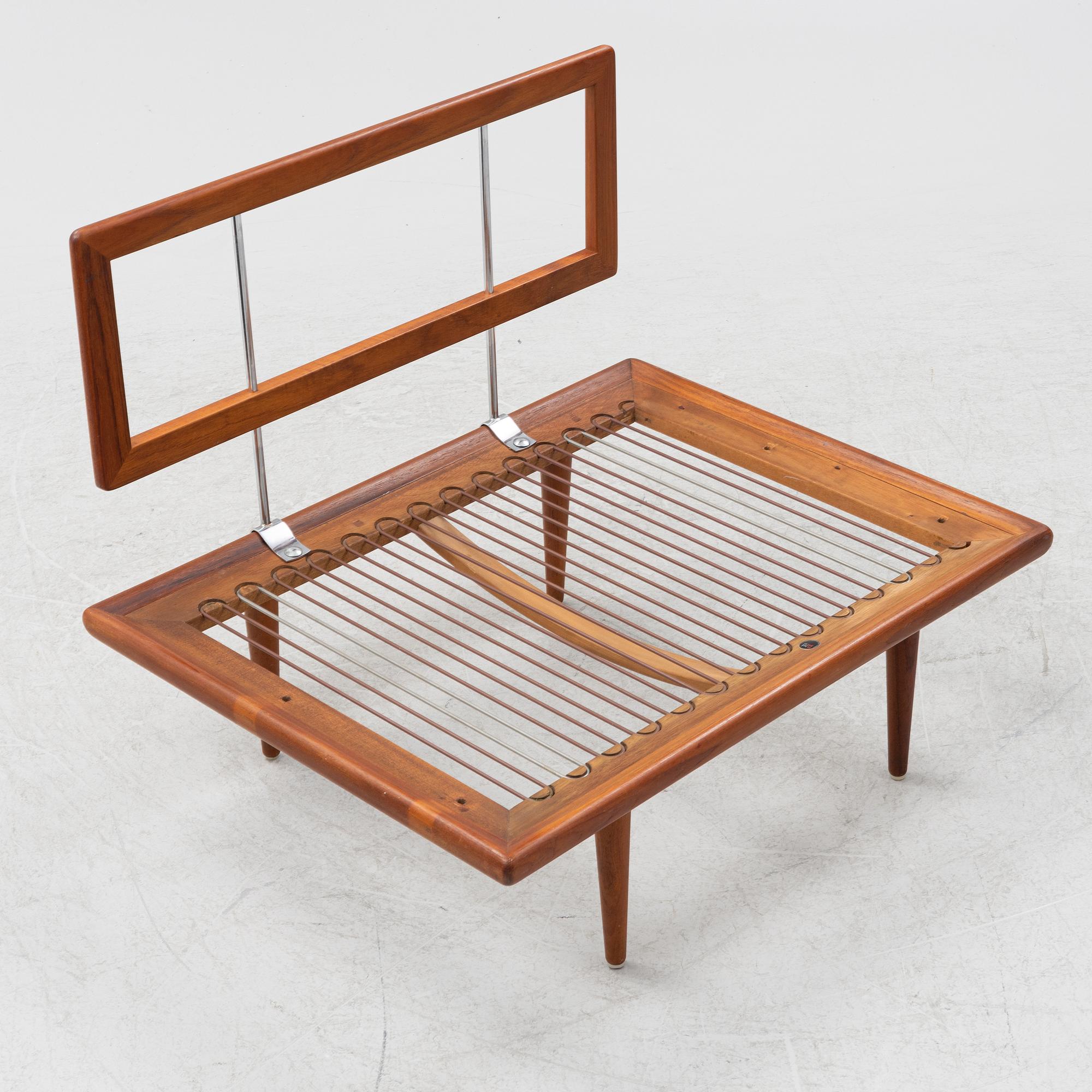 Peter Hvidt & Orla Mølgaard Nielsen, a model 'Minerva' sofa, France & Søn, Denmark, 1950's/60's.