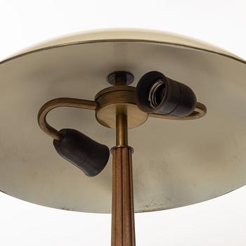 Erik Tidstrand or Bertil Brisborg, a table lamp model "15625", Arvid Böhlmarks Lampfabrik, Stockholm, 1950s-60s.