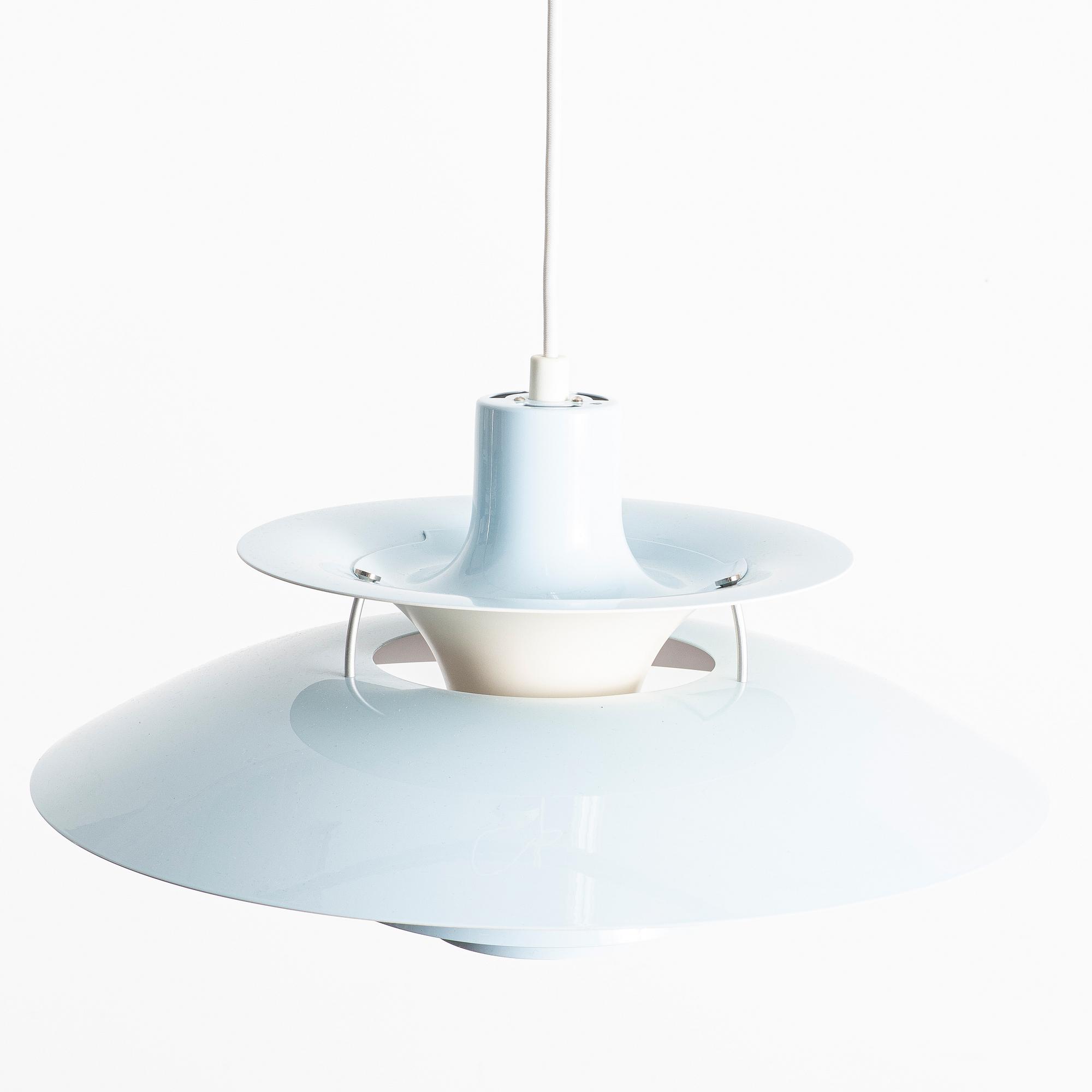 Poul Henningsen, a 'PH5' ceiling lamp, Louis Poulsen, Denmark.