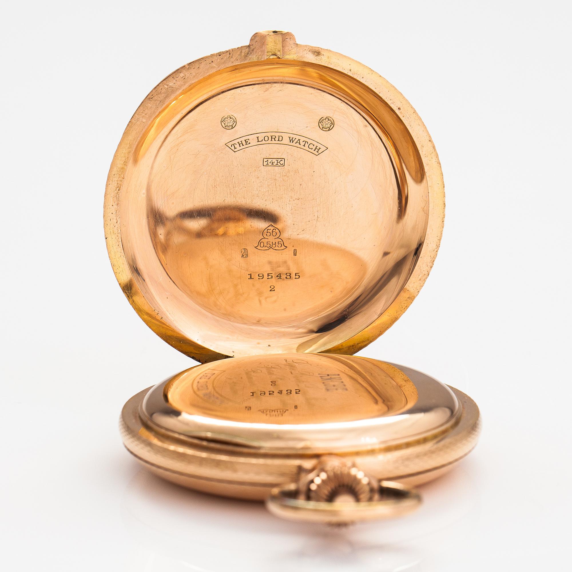 The Lord watch, pocket watch, 61 mm.