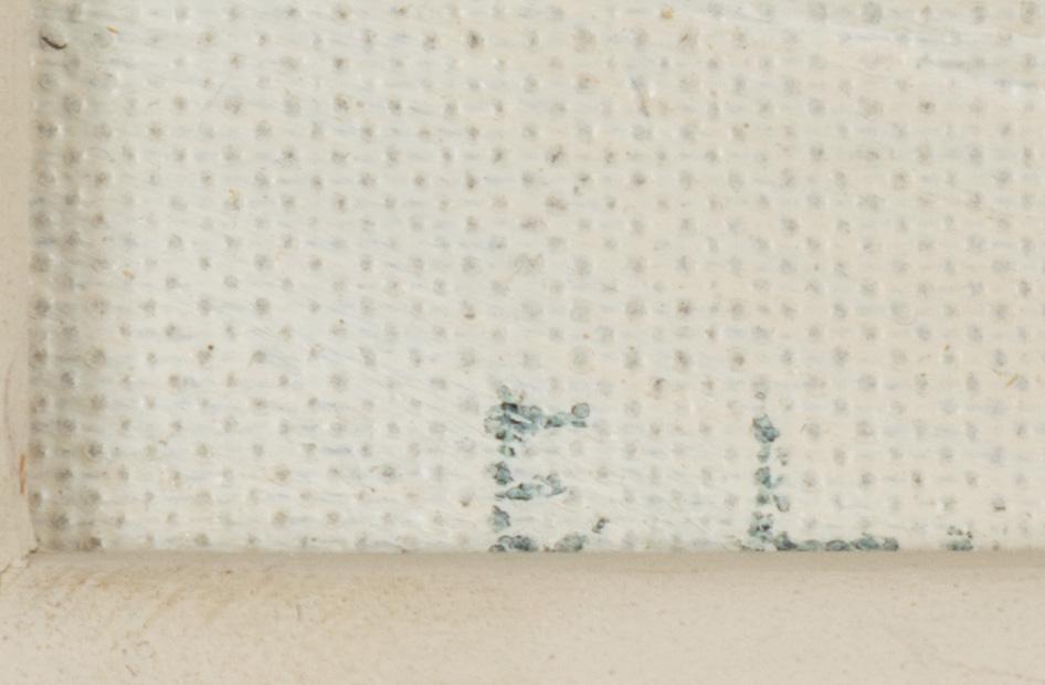 Evert Lundquist, oil on canvas, signed E.L.