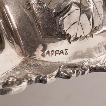 Decorative bowl, sterling silver, 20th century.