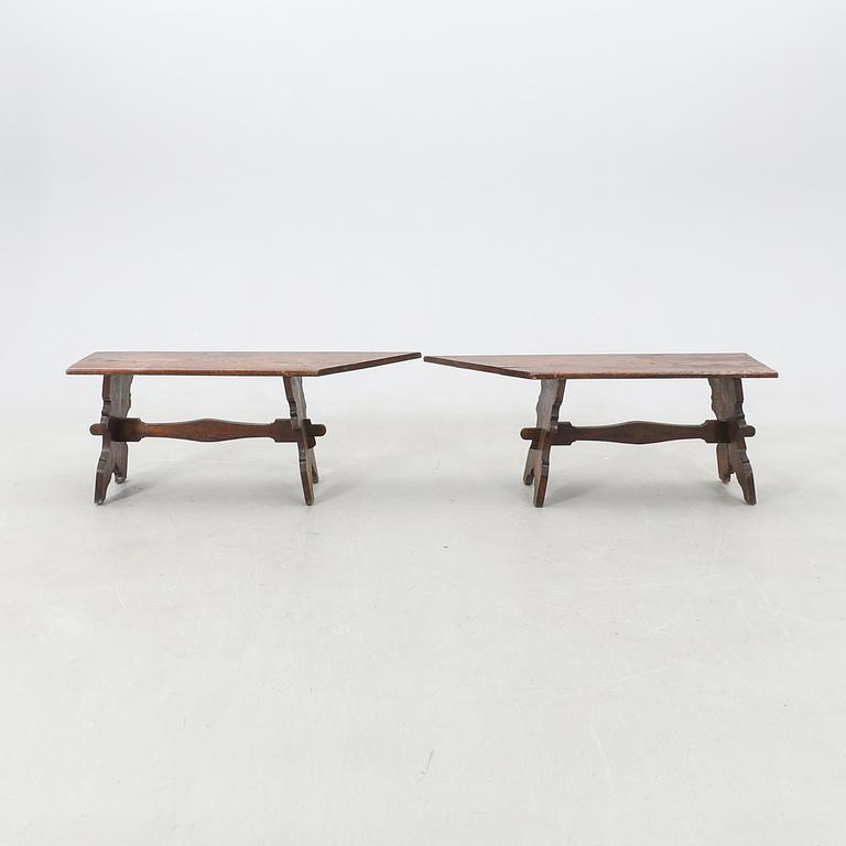 Hörnbänk 1900-talets första hälft.