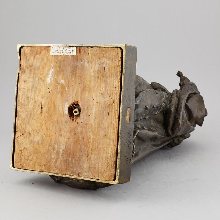 JEAN-FRANÇOIS LEGENDRE-HÉRAL, attributed to, sculpture, bronze, signed and dated 1843.