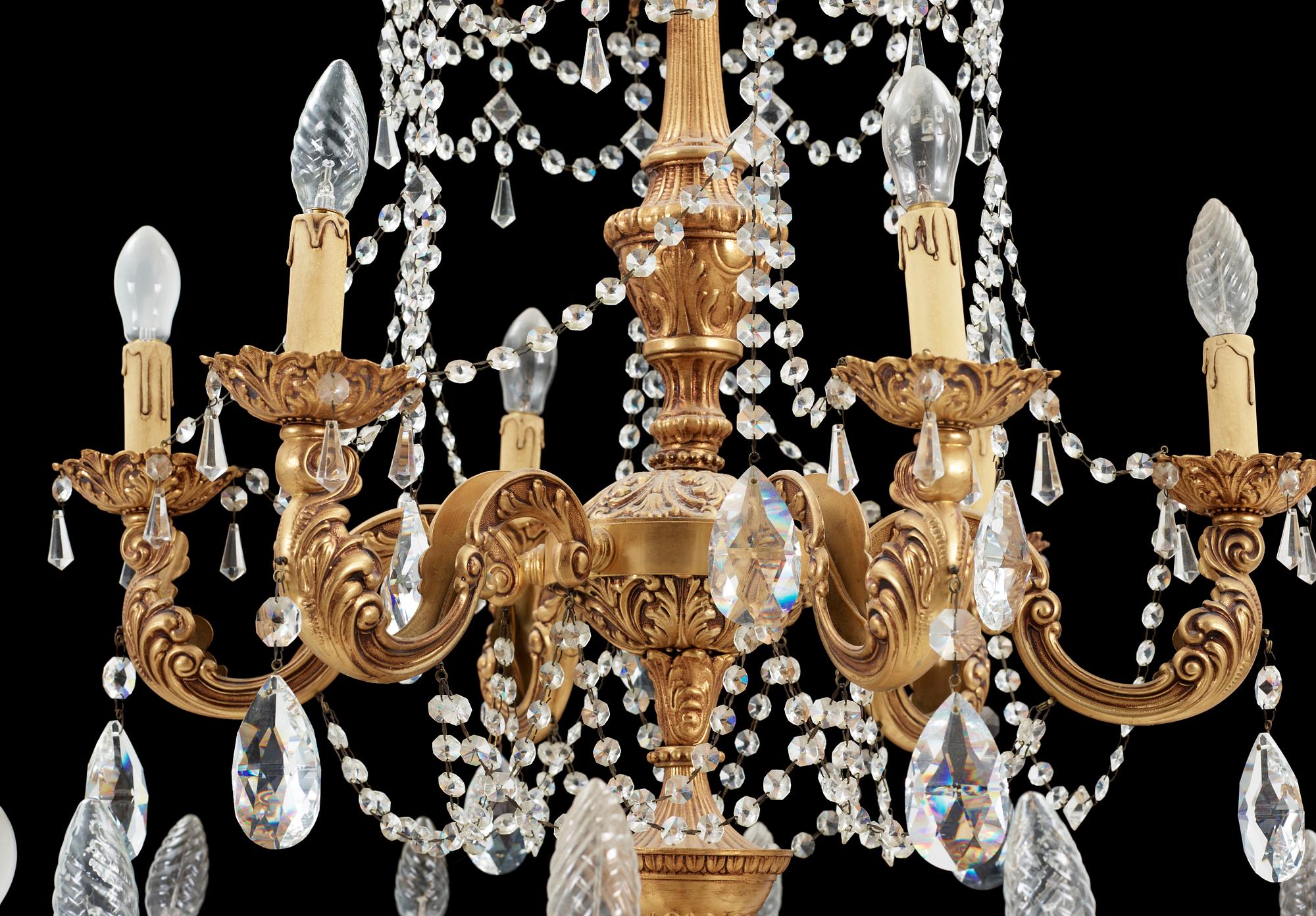 LJUSKRONA, Italien 1900-talets andra hälft. H ca 150.