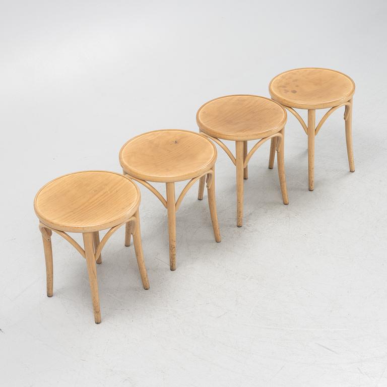 Stools, 4 pcs, "Stool No 60", TON.