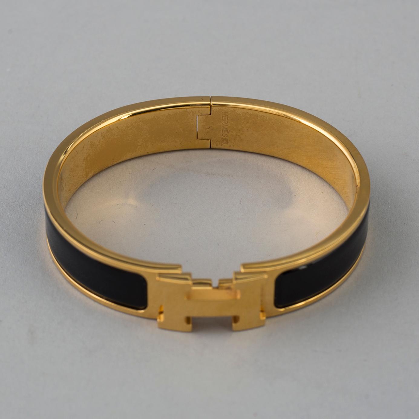 HERMÈS, "Clic H", bracelet, size PM.