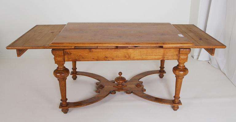 MATSALSBORD, ek, barockstil.