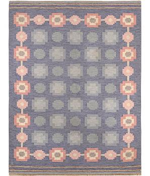 Anna-Johanna Ångström, a flat weave carpet, signed Å, ca 240 x 168 cm.