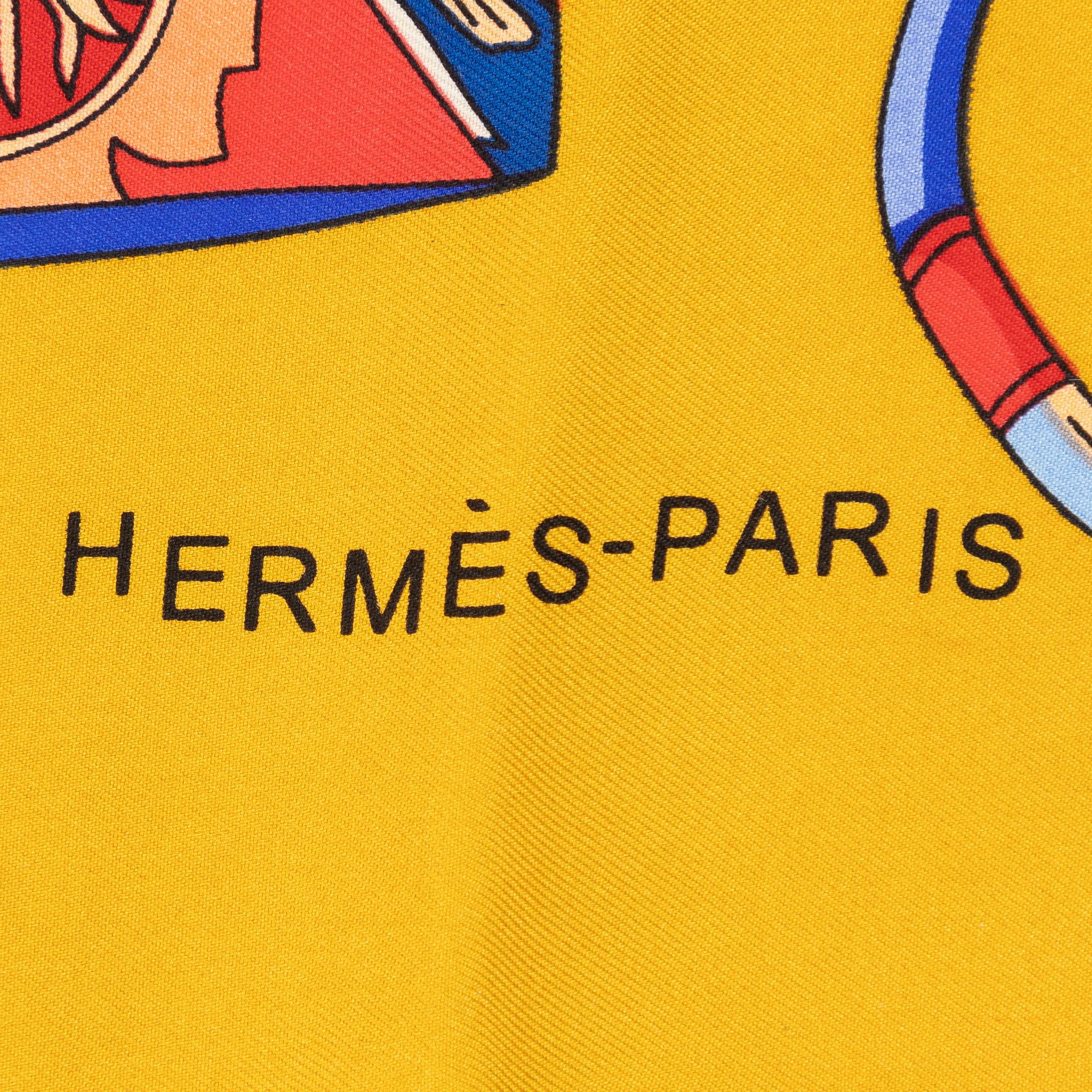 Hermès, Scarf, "Voyage en Étoffes".