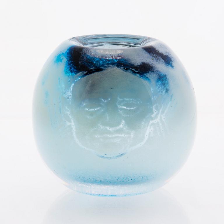 ELLA VARVIO, A vase/ glass sculpture, signed Ella Jaakkola-Varvio 2012.