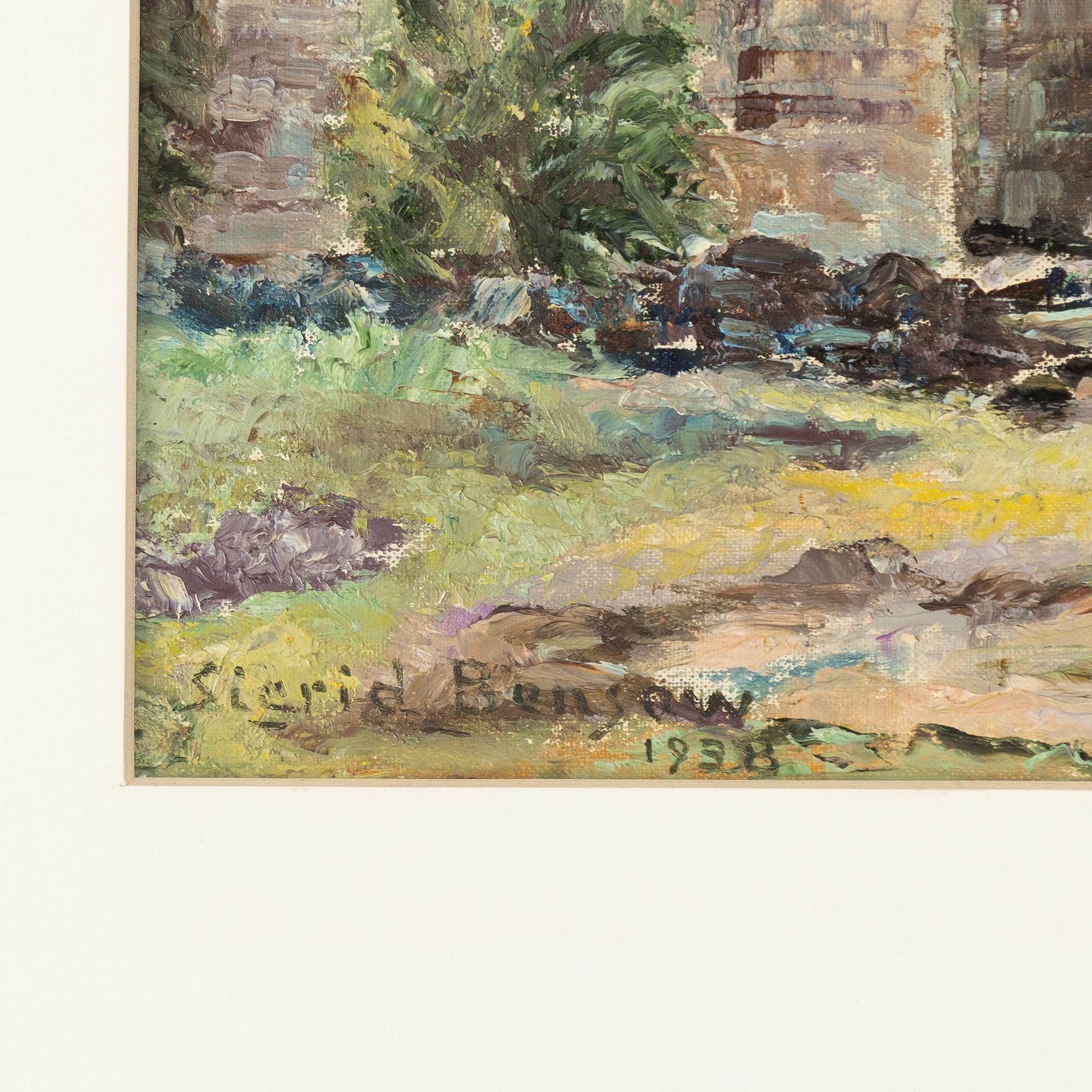 Sigrid Bensow, "Vattenreservoaren".