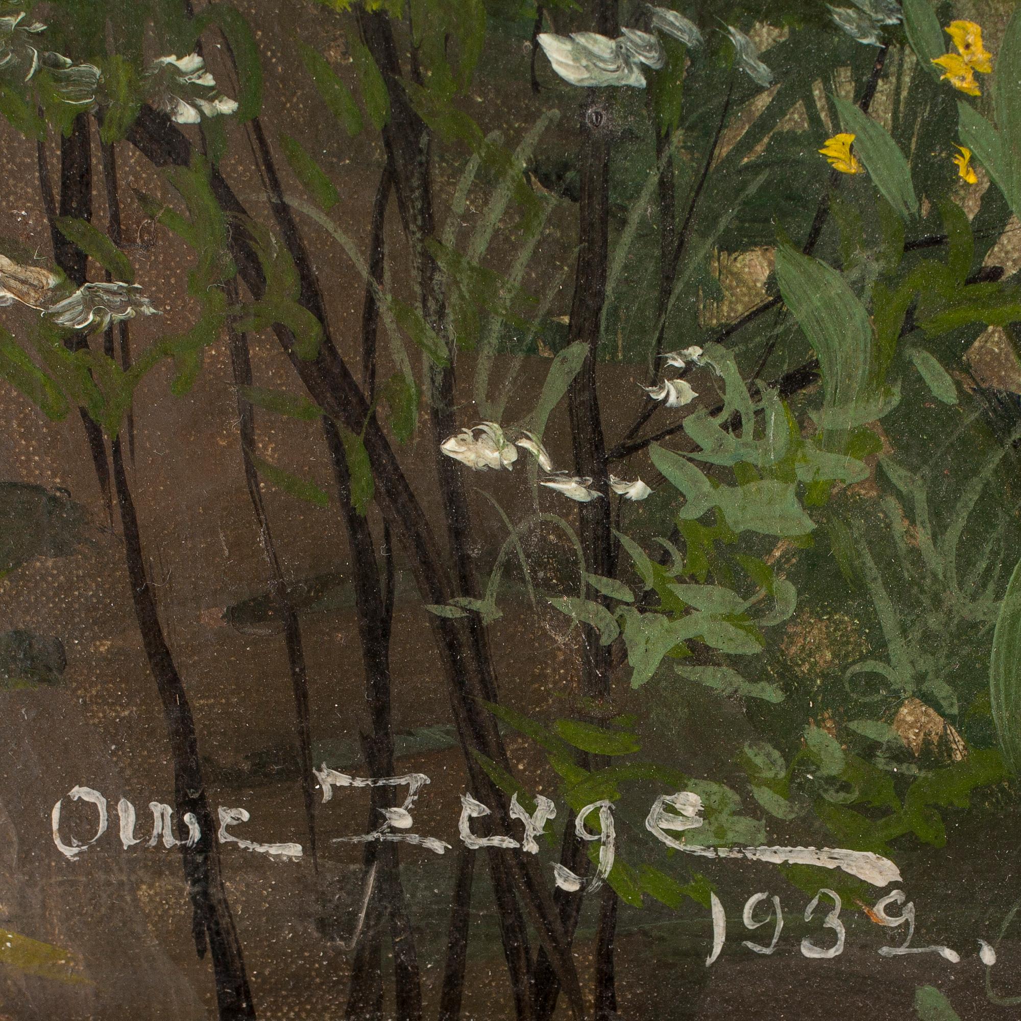 OWE ZERGE, olja på duk, signerad, daterad 1939.