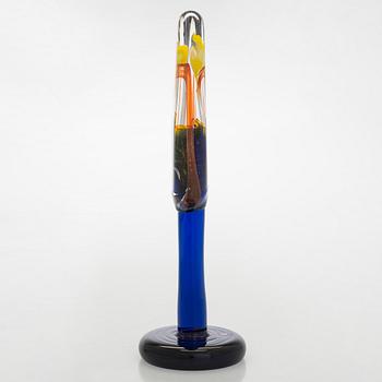 Oiva Toikka, skulptur, "Lollipop", signerad O. Toikka Iittala 2016 23/100.