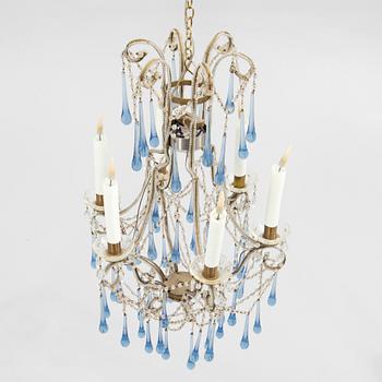 Chandelier, Venetian style, 20th century.