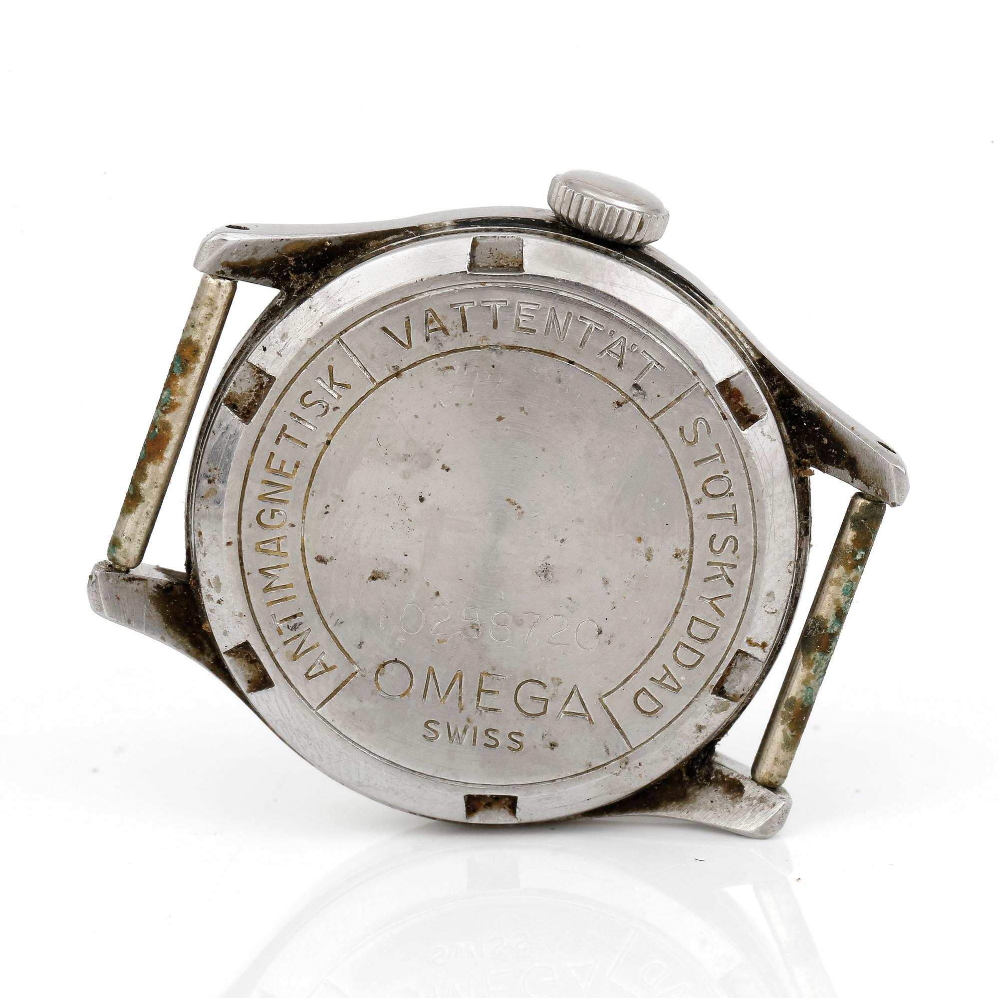 ARMBANDSUR, Omega Officer, 1940-tal.