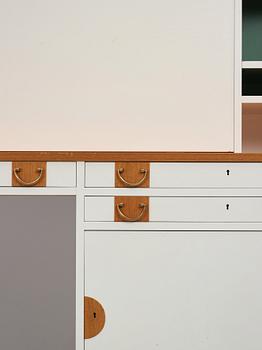 Josef Frank, a bookcase including a folding desk, a special version of modell 2255, Svenskt Tenn, Sweden.