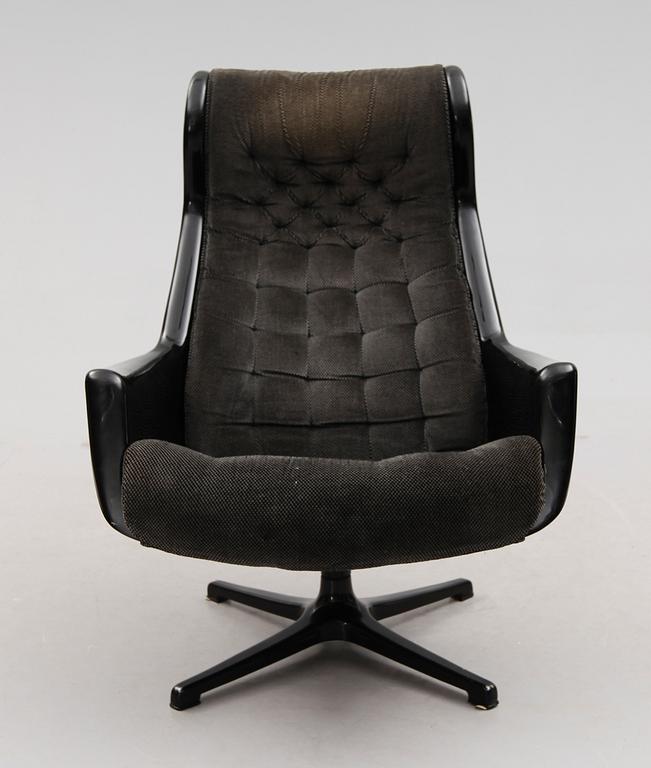 FÅTÖLJ, "Galaxy", Alf Svensson & Yngvar Sandström, Dux, 1970-tal.