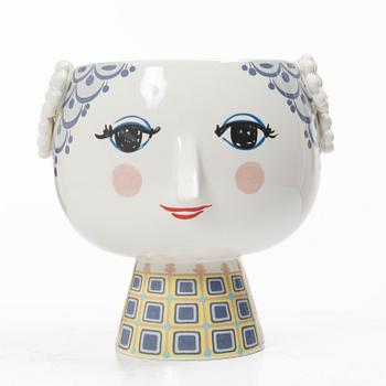 Björn Wiinblad, two vases, including 'Eva', rosendahl Design Group, Denmark.