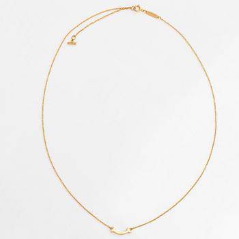 Tiffany & Co, halsband, "T Smile", 18K guld.