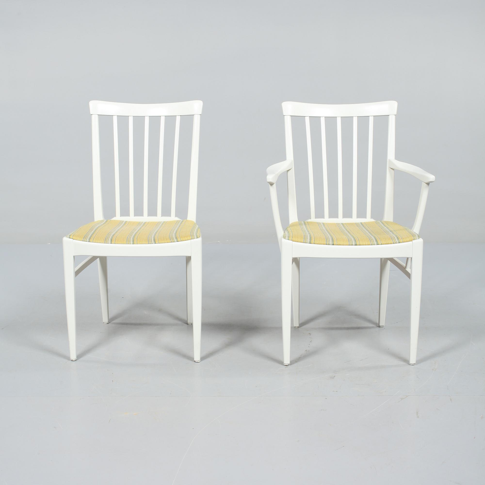 MATGRUPP, 7 delar, "Herrgården", Carl Malmsten, Bodafors, 1900-talets andra hälft.