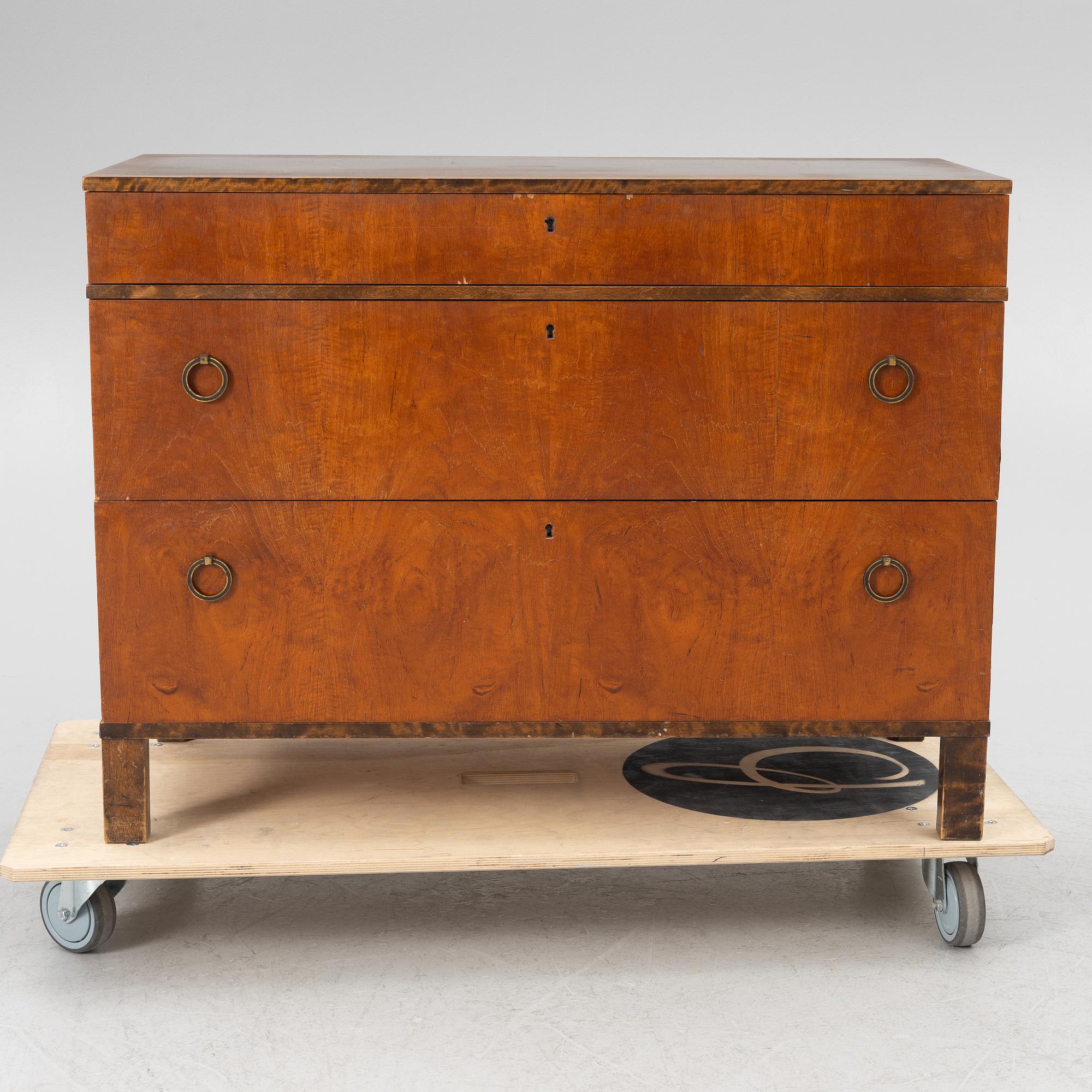 A chest of drawers, Sweden, 1930s/40s.