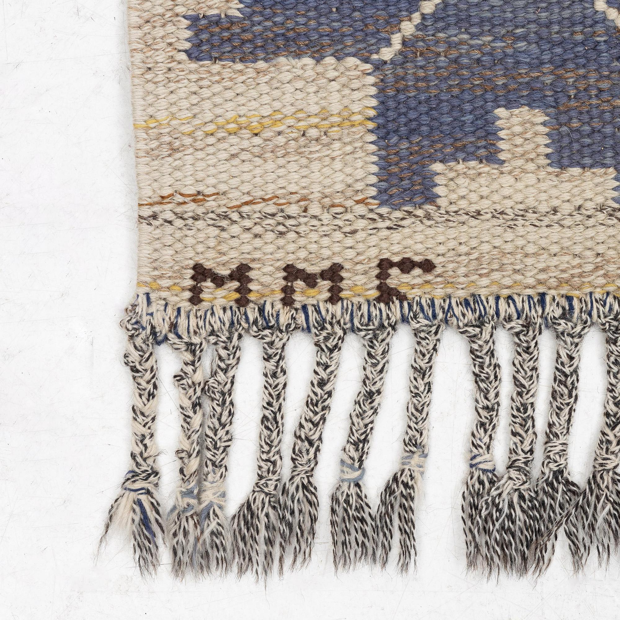 Märta Måås-Fjetterström, a carpet, 'Höstmattan', flat weave, c. 243 x 153 cm, signed MMF.