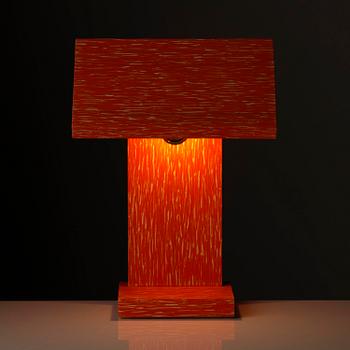 Adrian Bursell & Siri Svedborg, a "Crayon Pine Lamp", executed in their own studio, Stockholm, 2026.