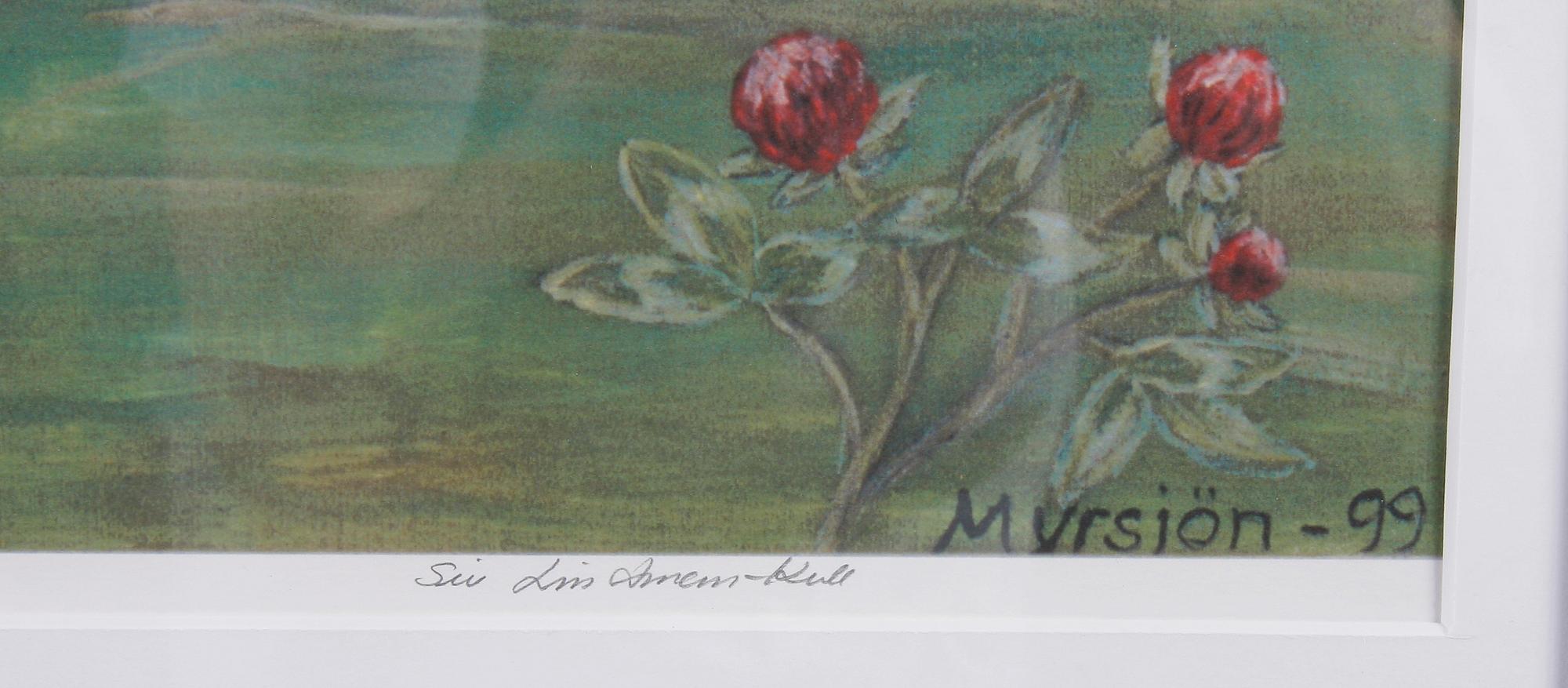 OKÄND KONSTNÄR, litografi, sign. och numr. 38/270.