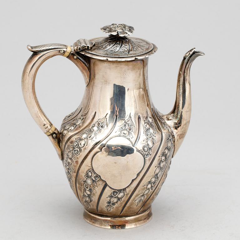 TEDOSA, silver, troligen Simon Rosenau, Hanau, Tyskland, omkring 1900, vikt ca 220g.