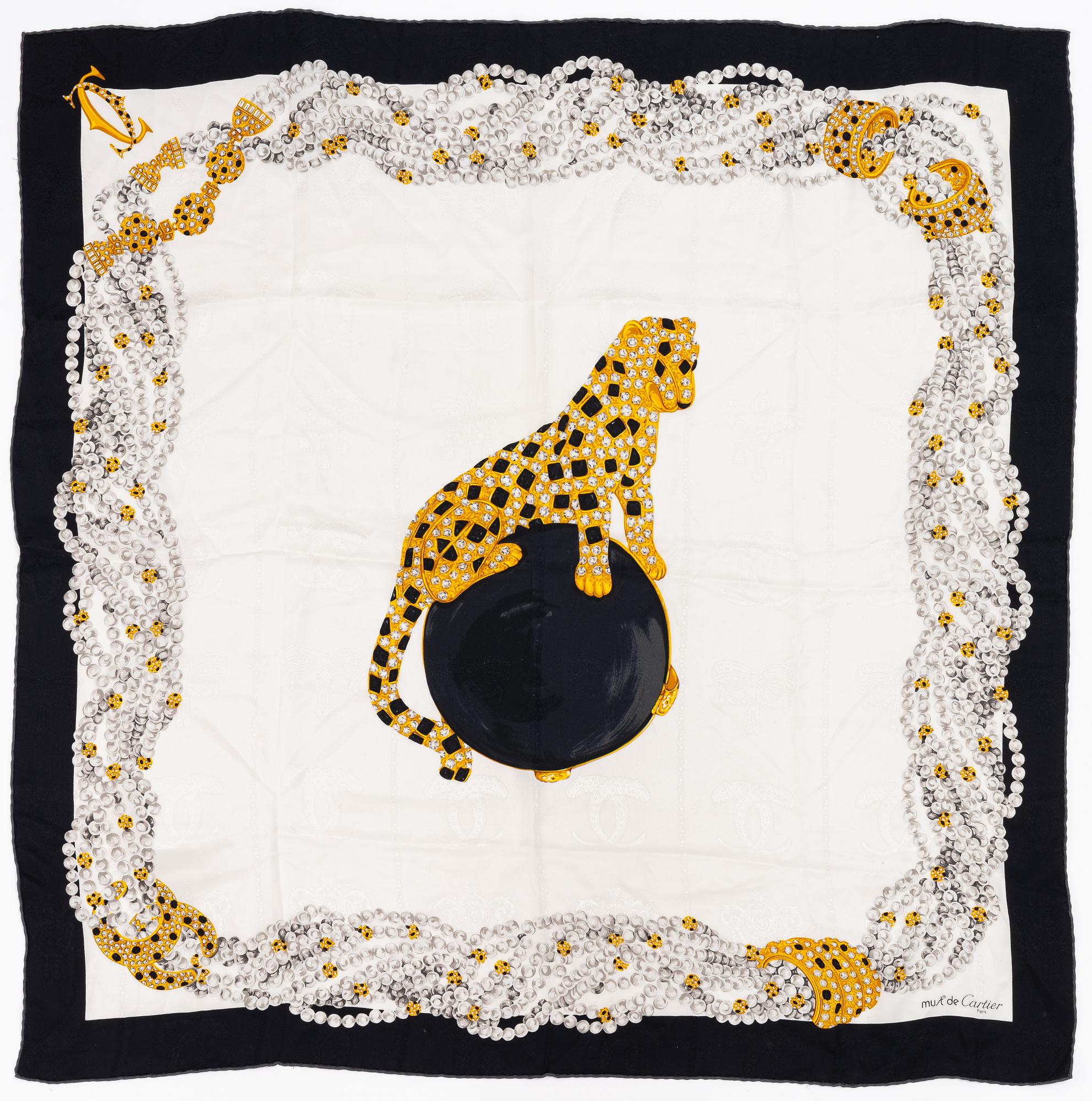 Cartier, scarf, "Panthere Royale".