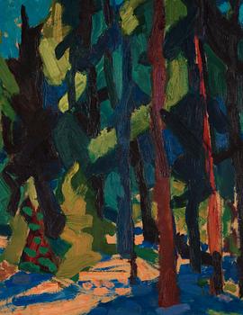 Lennart Rodhe, Forest landscape.