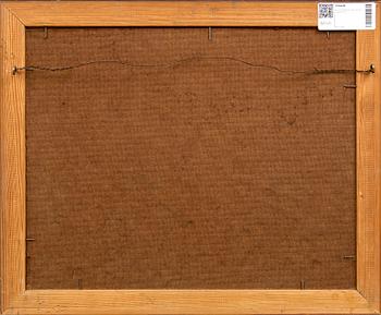 Gunnar Bergqvist, olja på pannå signerad.