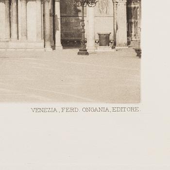 Photogravure plates from Venice.