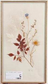 RICHTER, ROBERT. Objekt/tavla. Monogramsignerad.