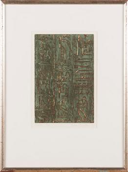 SUSANNA SUIKKARI, etsaus, signeerattu ja päivätty -93, numeroitu T.p.l'a 7/25.