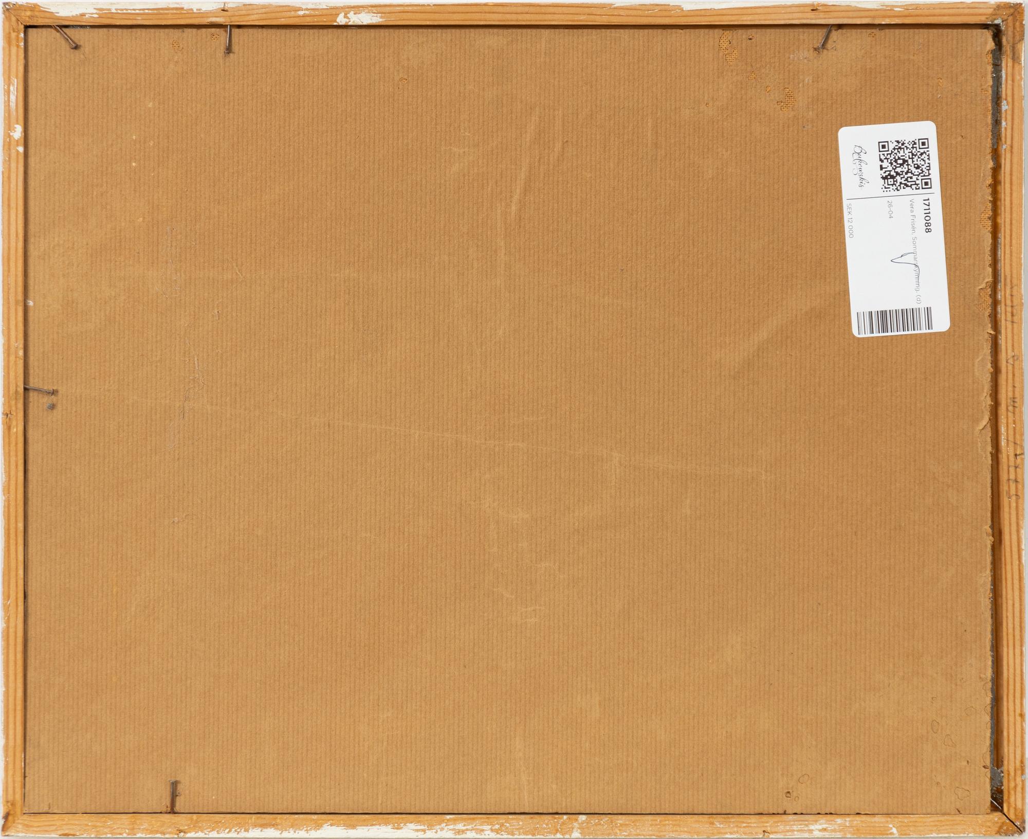 Vera Frisén, Summer twilight.