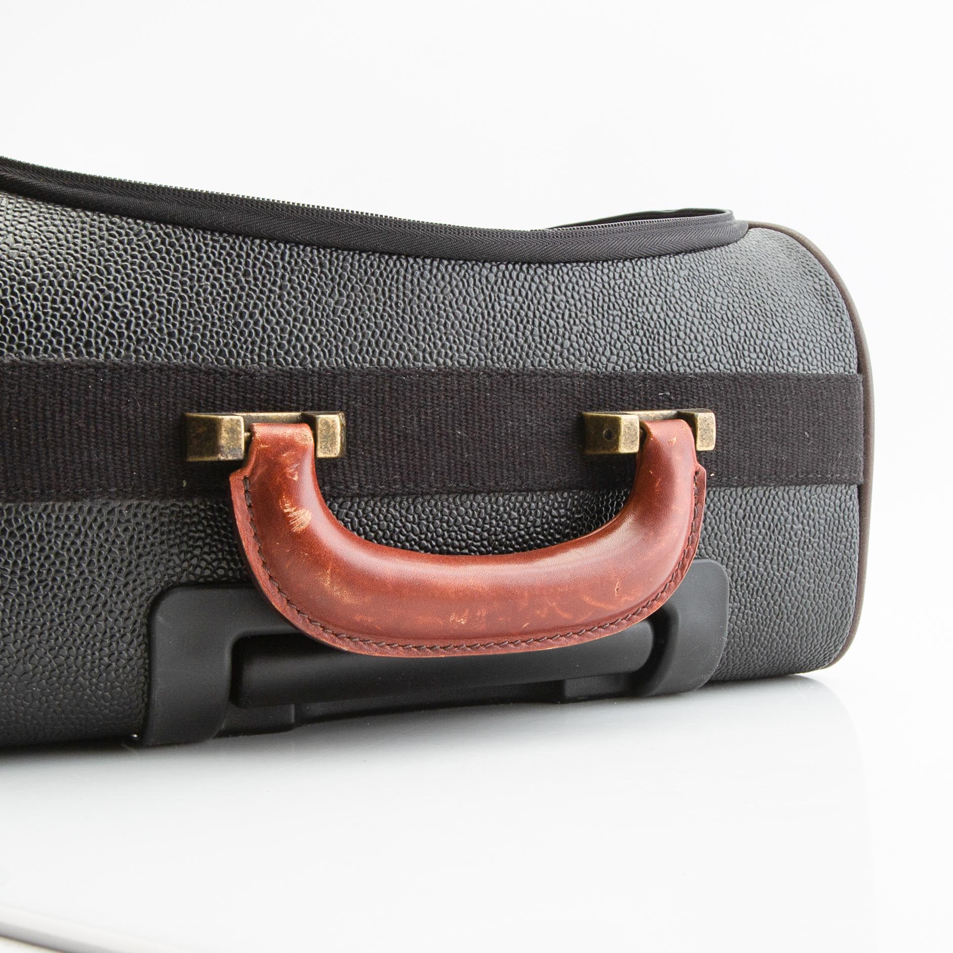 Mulberry, vintage suitcase.