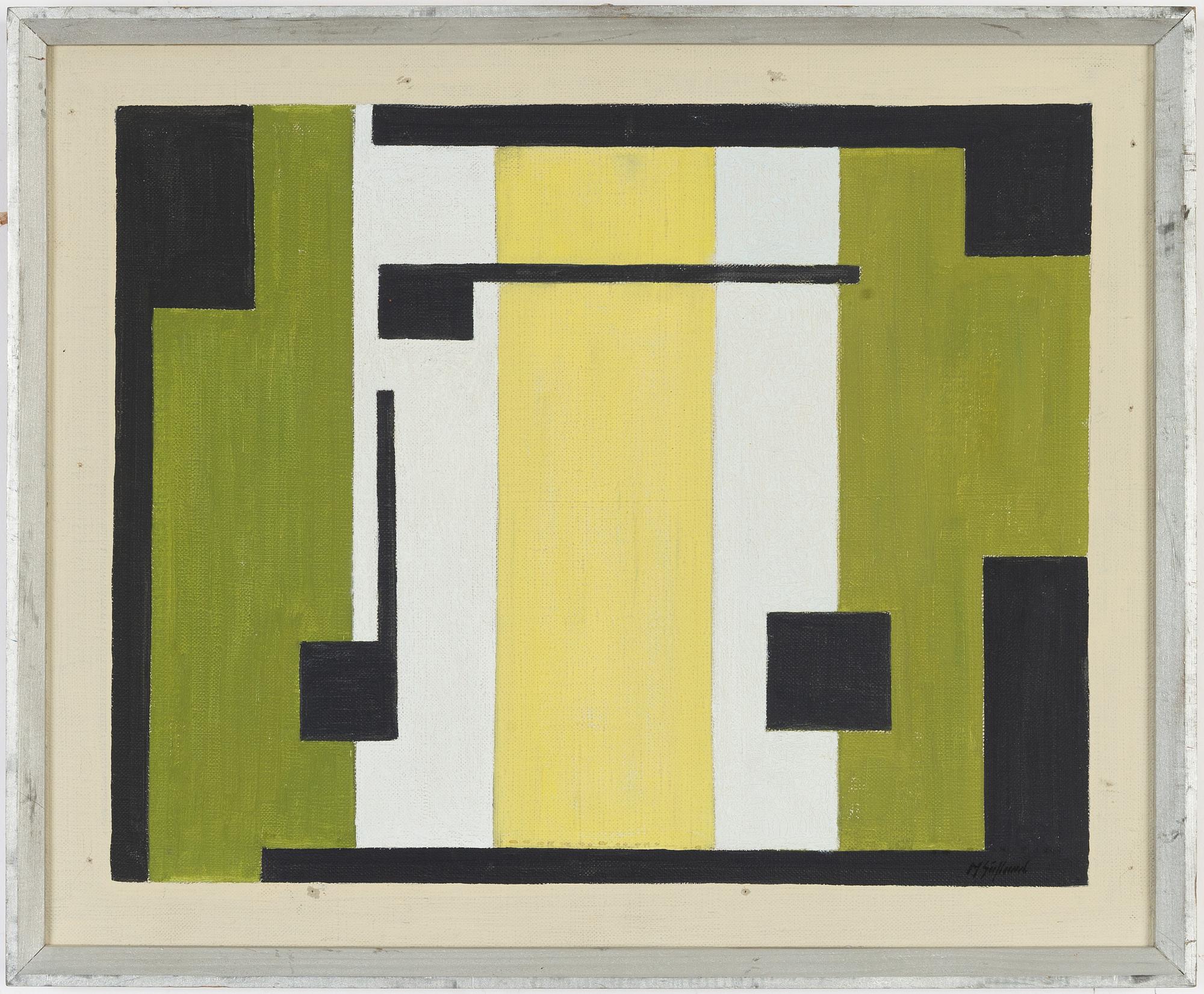 Martin Säflund, oil on canvas, signed.